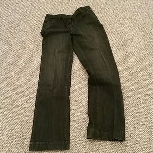 Talbots high waisted long black jeans